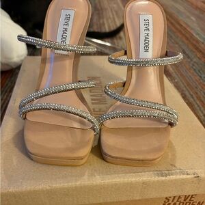 Steve madden libbie camel nude